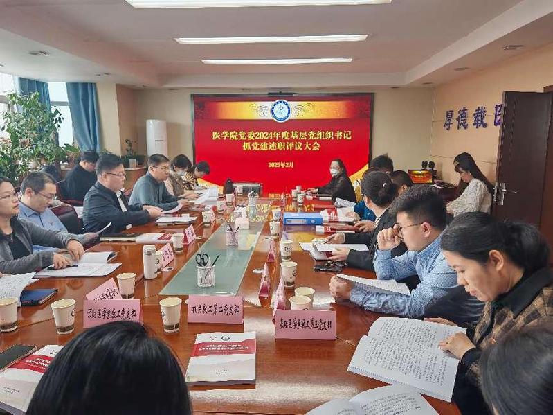 学院党委召开2024年度基层党...